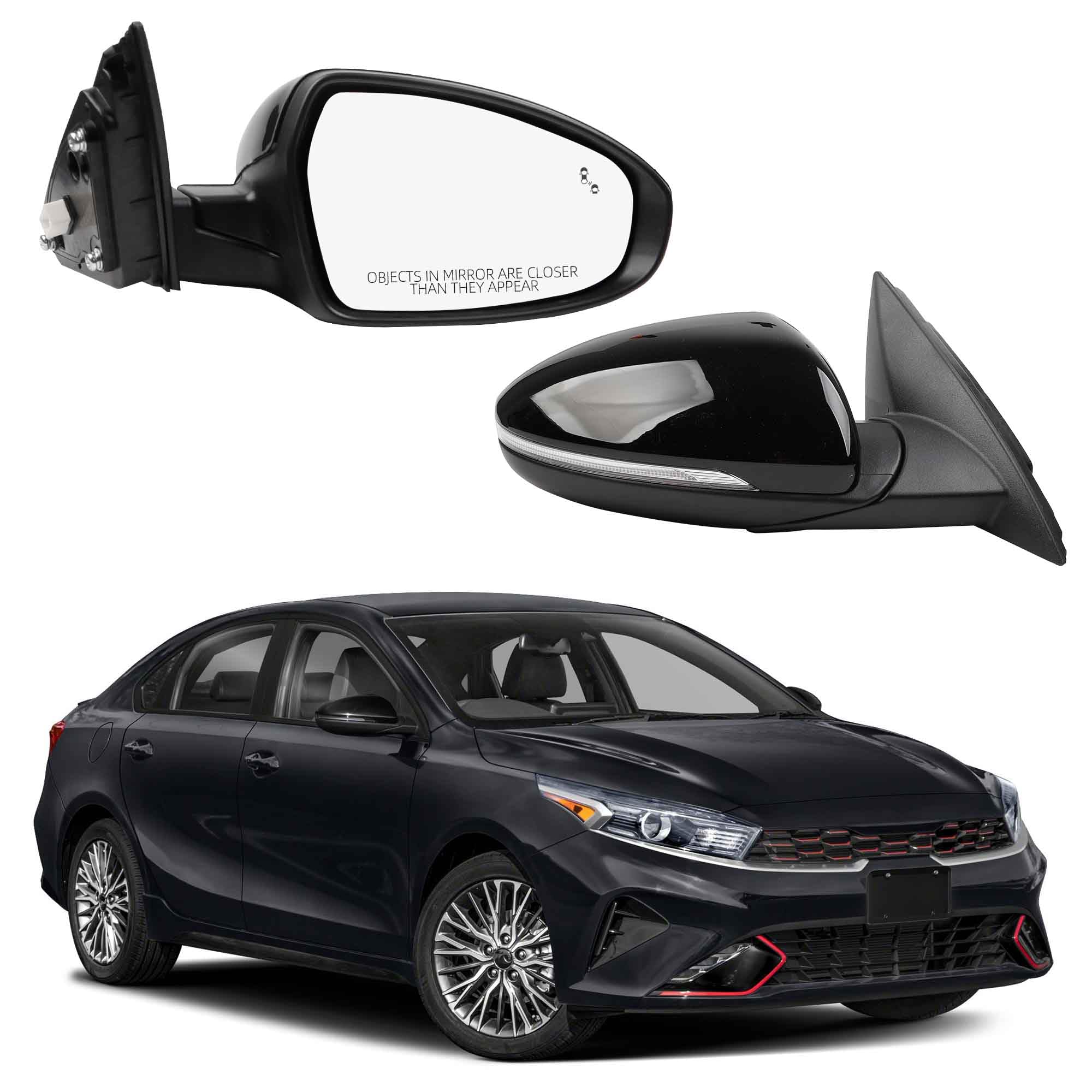 Amazon.com: Dasbecan Passenger Side Mirror Compatible With 2019